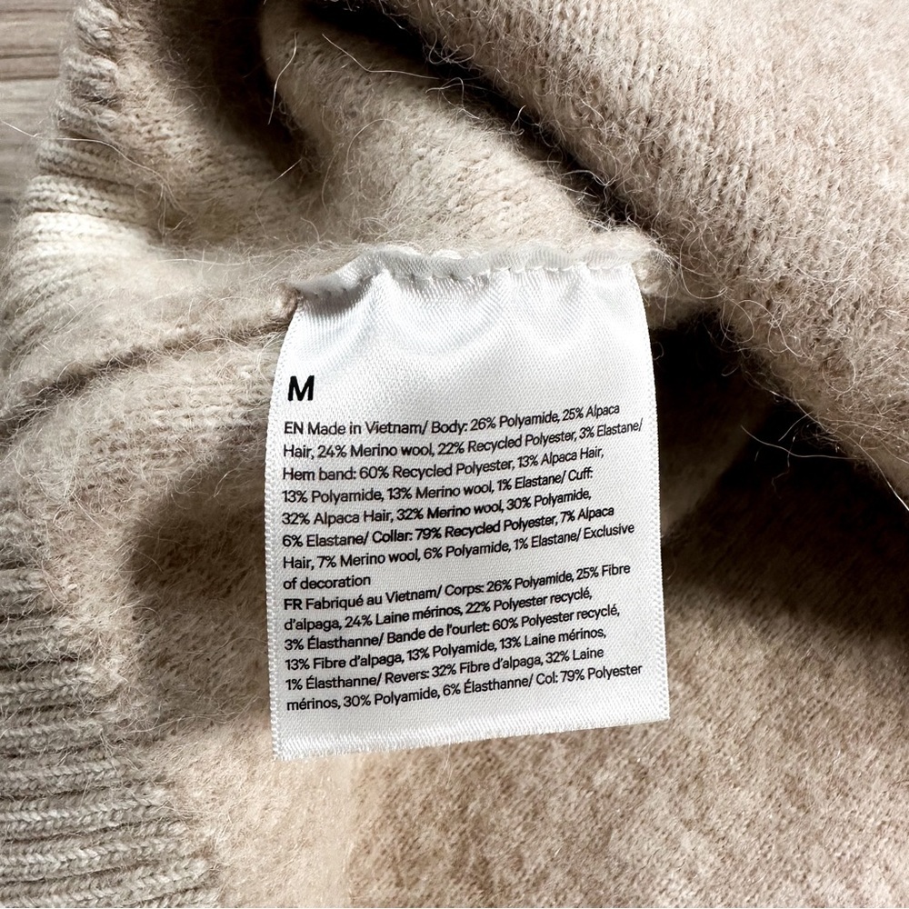 Lululemon Athletica Alpaca Wool-blend V-neck Sweater - Picture 7 of 7